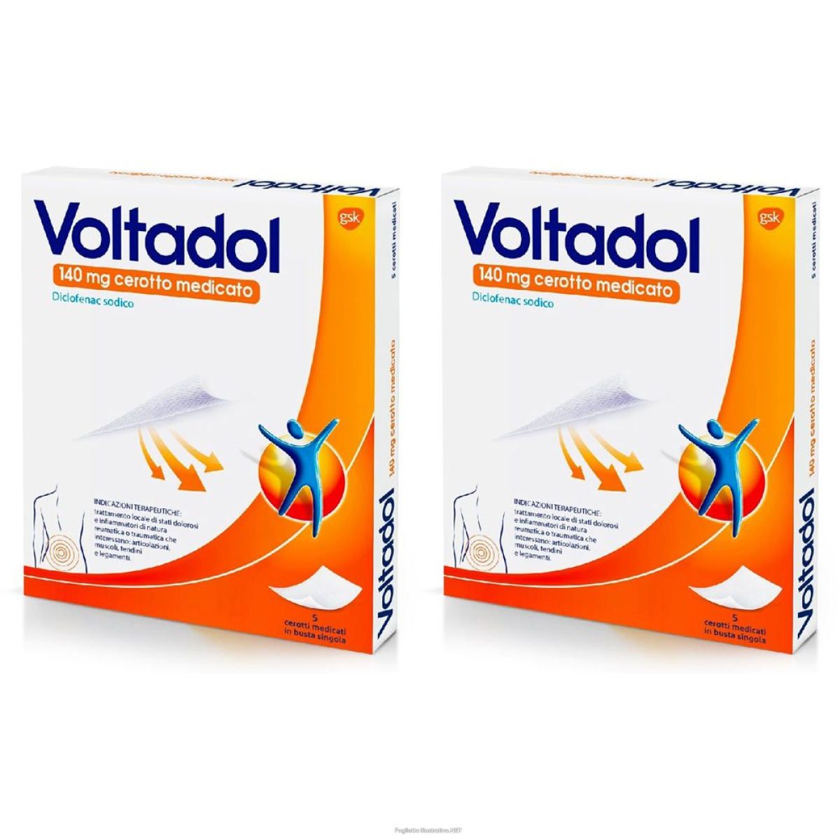Trova Offerte di voltadol 140 mg cerotto medicato set da 2 2x5 pz cerotto e compra online