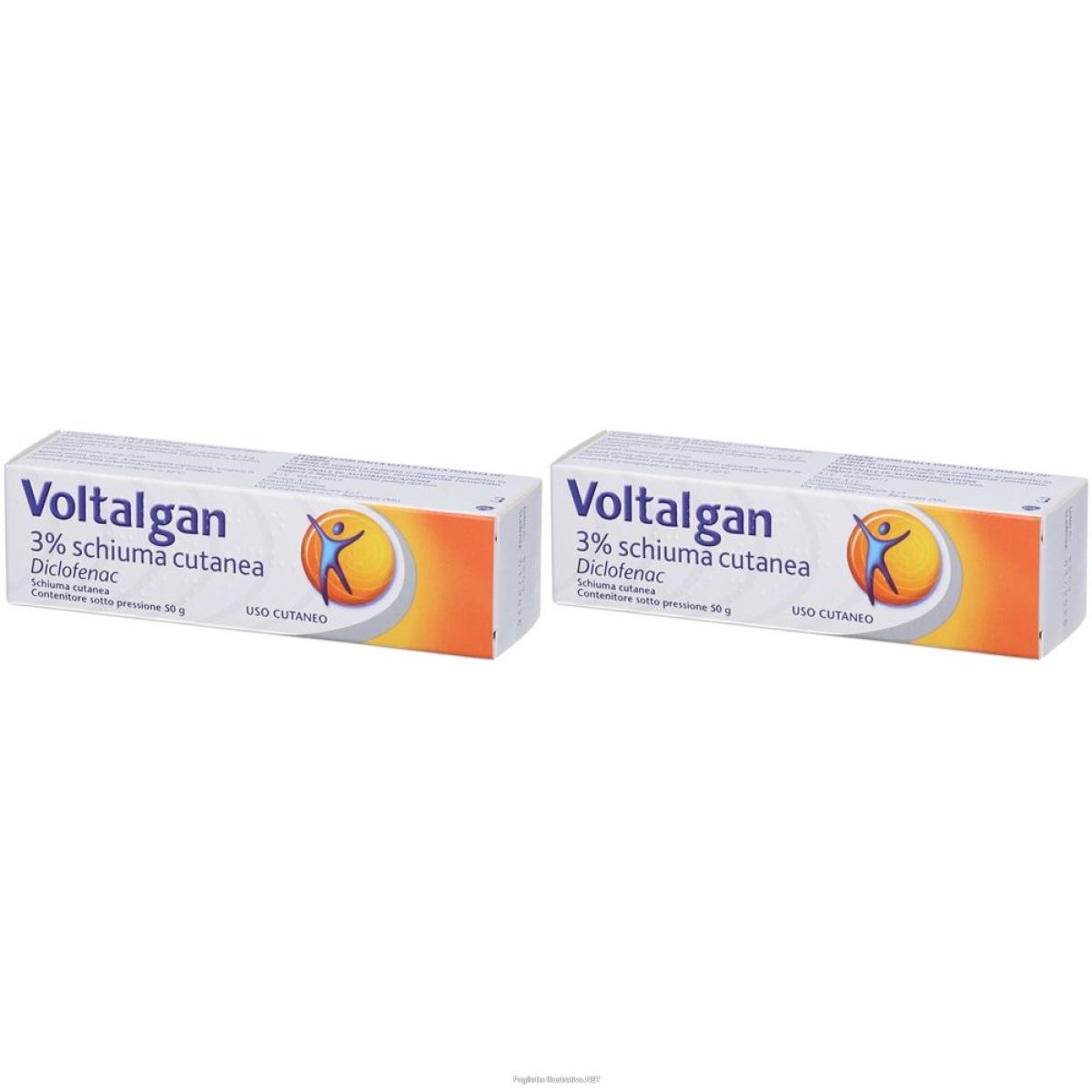 Trova Offerte di voltagan 3% schiuma cutanea set da 2 2x50 g e compra online