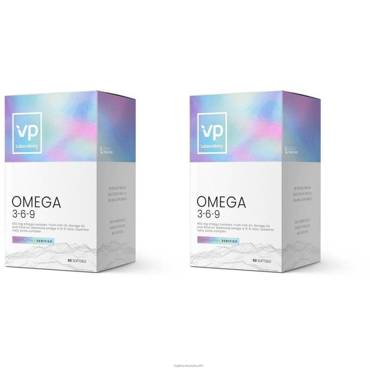 Trova Offerte di vp laboratory omega 3-6-9 2x60 pz capsule e compra online
