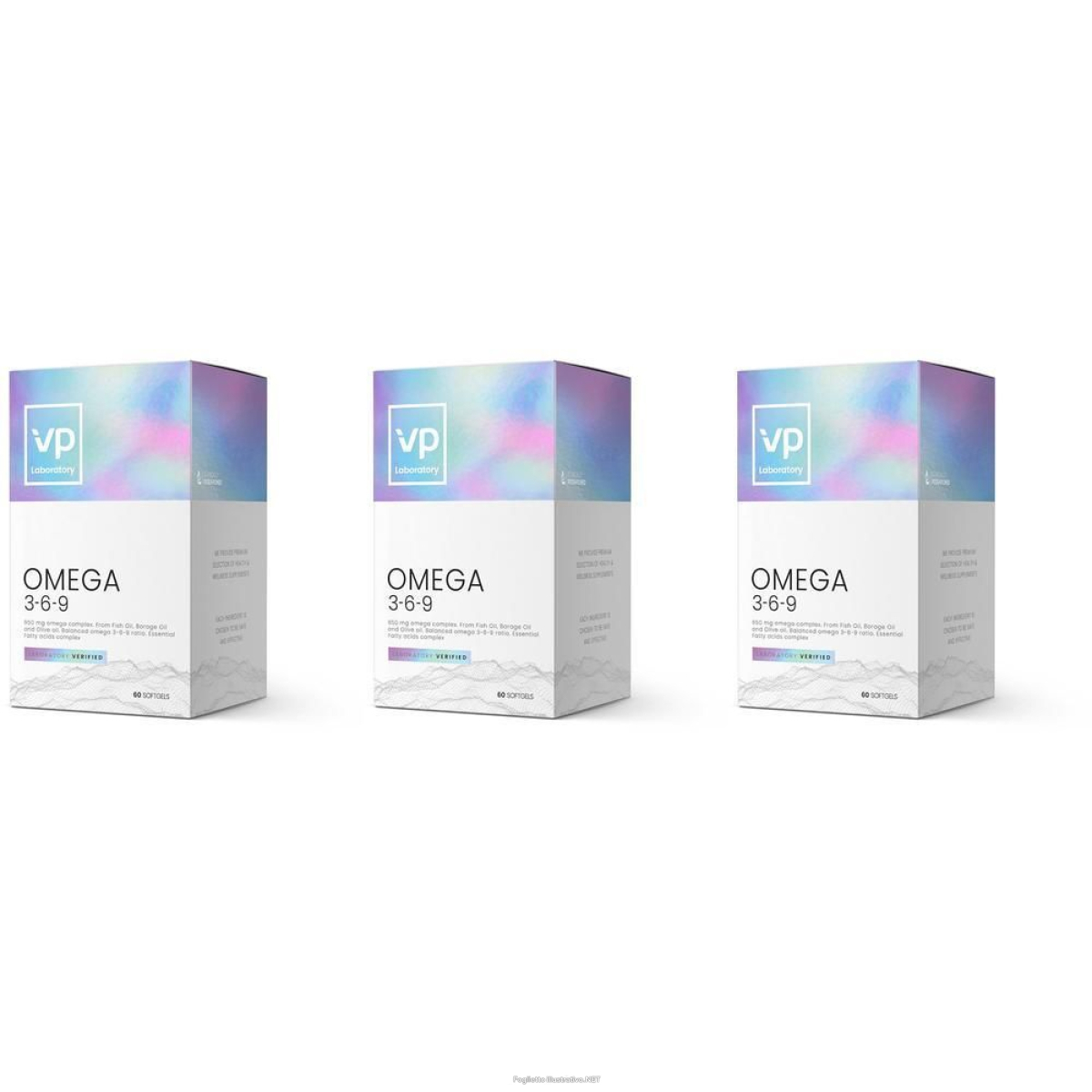 Trova Offerte di vp laboratory omega 3-6-9 3x60 pz capsule e compra online