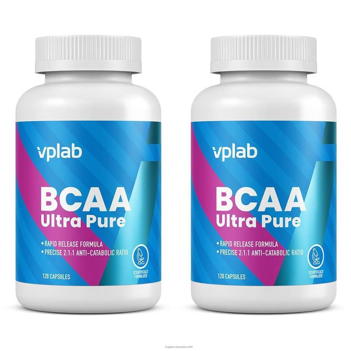 Trova Offerte di vplab bcaa ultra pure 2x120 pz capsule e compra online