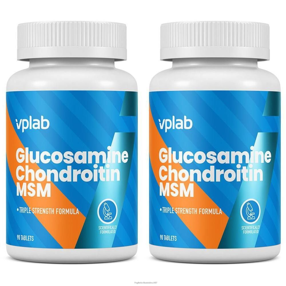 Trova Offerte di vplab glucosamine & chondroitin msm 2x90 pz compresse e compra online