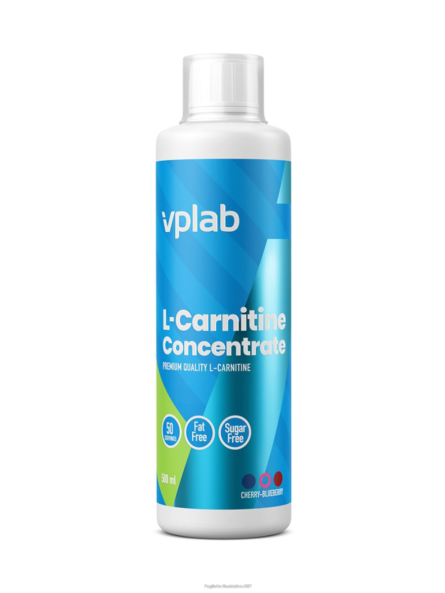 Trova Offerte di vplab l-carnitine conc. cherry-blueberry 500 ml liquido e compra online