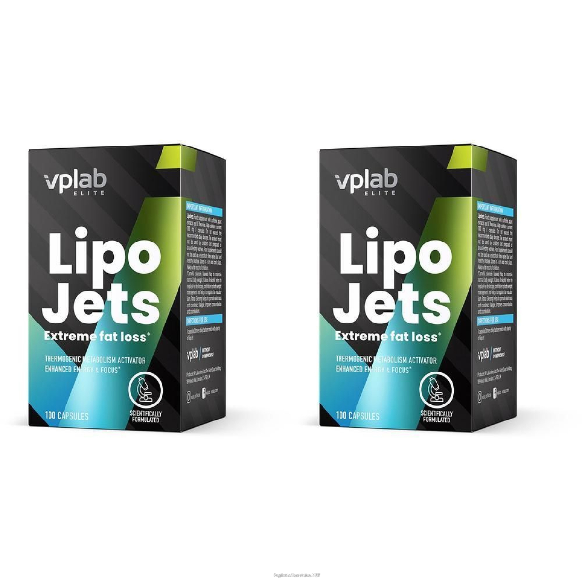 Trova Offerte di vplab lipojets 2x100 pz capsule e compra online