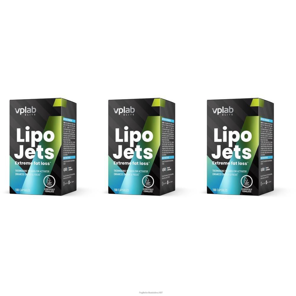 Trova Offerte di vplab lipojets 3x100 pz capsule e compra online