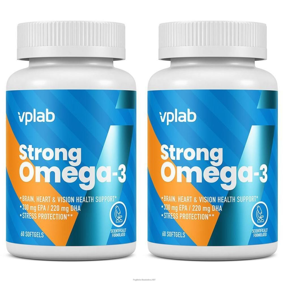Trova Offerte di vplab strong omega 3 2x60 st e compra online