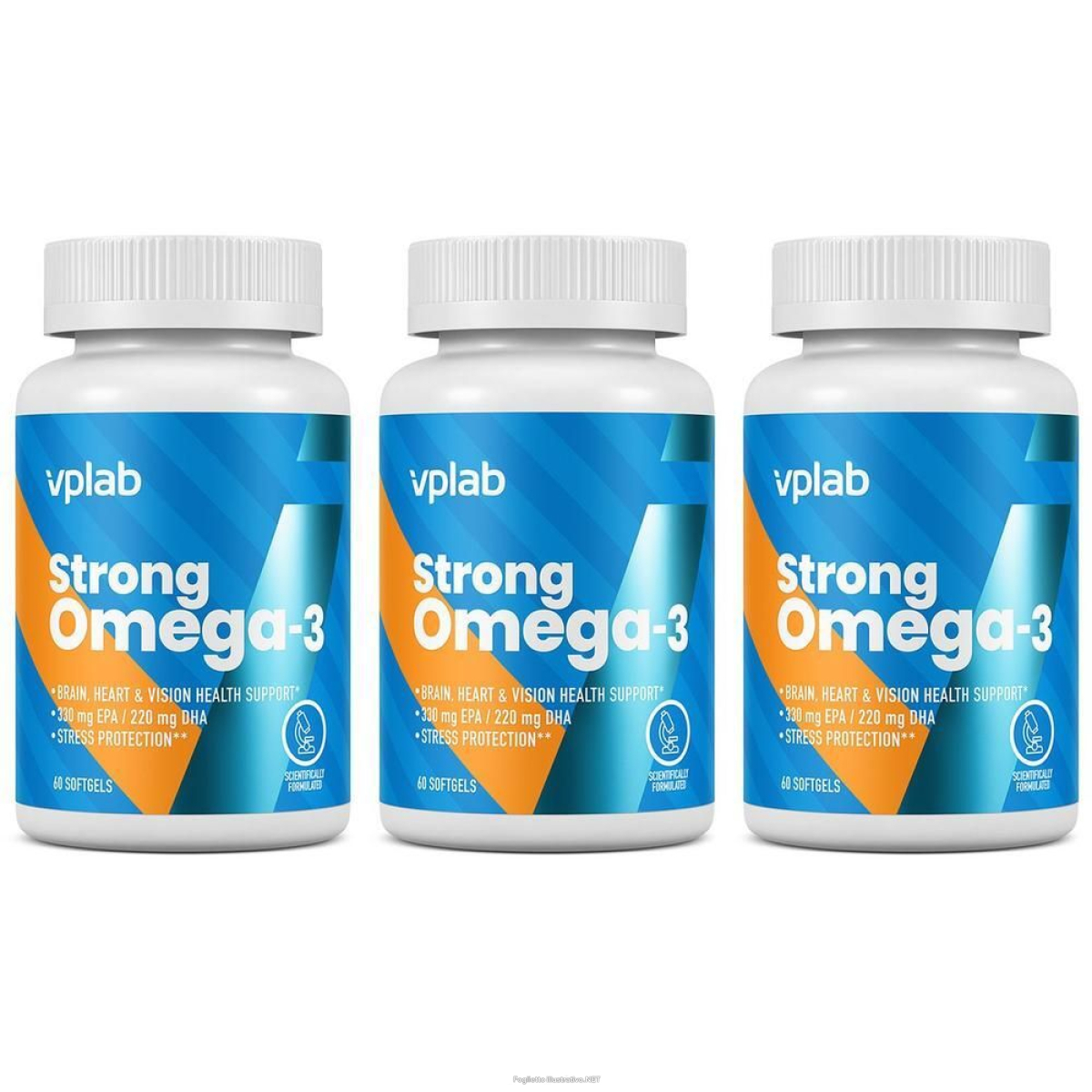 Trova Offerte di vplab strong omega 3 3x60 st e compra online