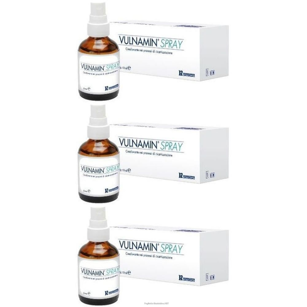Trova Offerte di vulnamin spray 30ml flacone in vetro con erogatore a tasto 3x30 ml spr e compra online