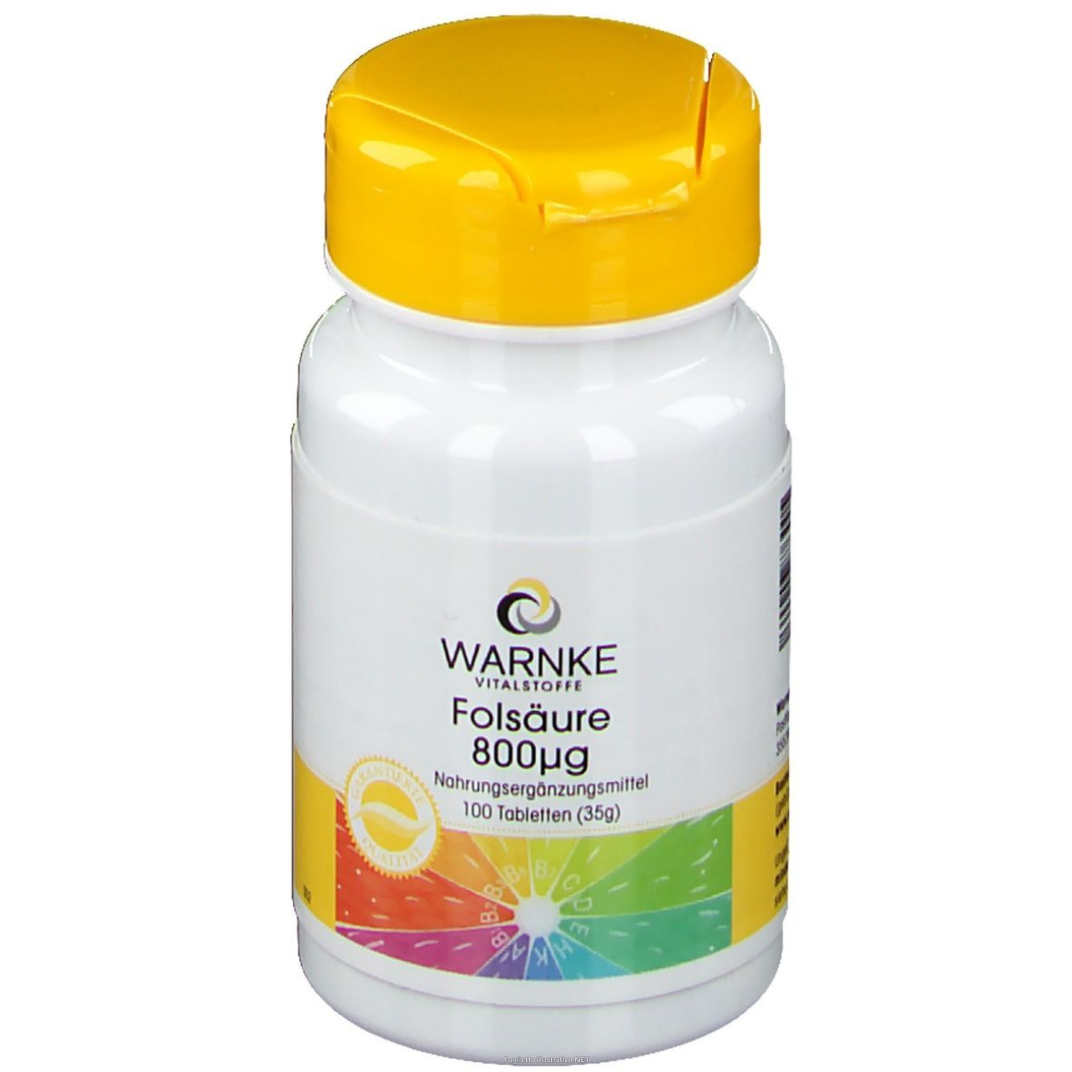 Trova Offerte di Warnke Vitalstoffe - Acido Folico 800 mcg 100 Pezzi Compresse e compra online