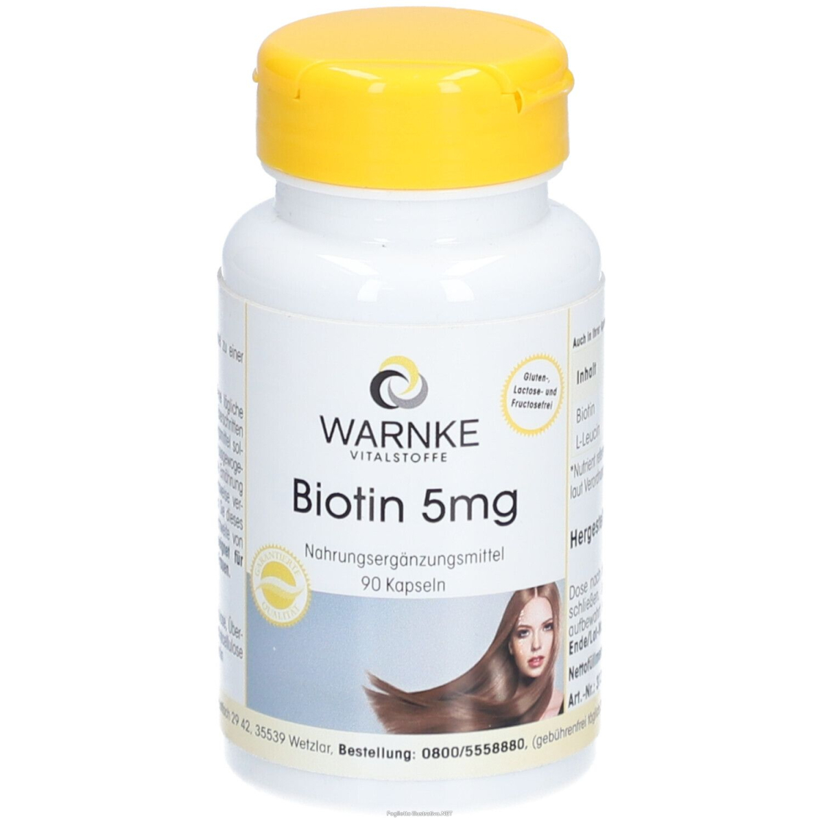 Trova Offerte di warnke vitalstoffe - biotina 5 mg 90 pz capsule e compra online