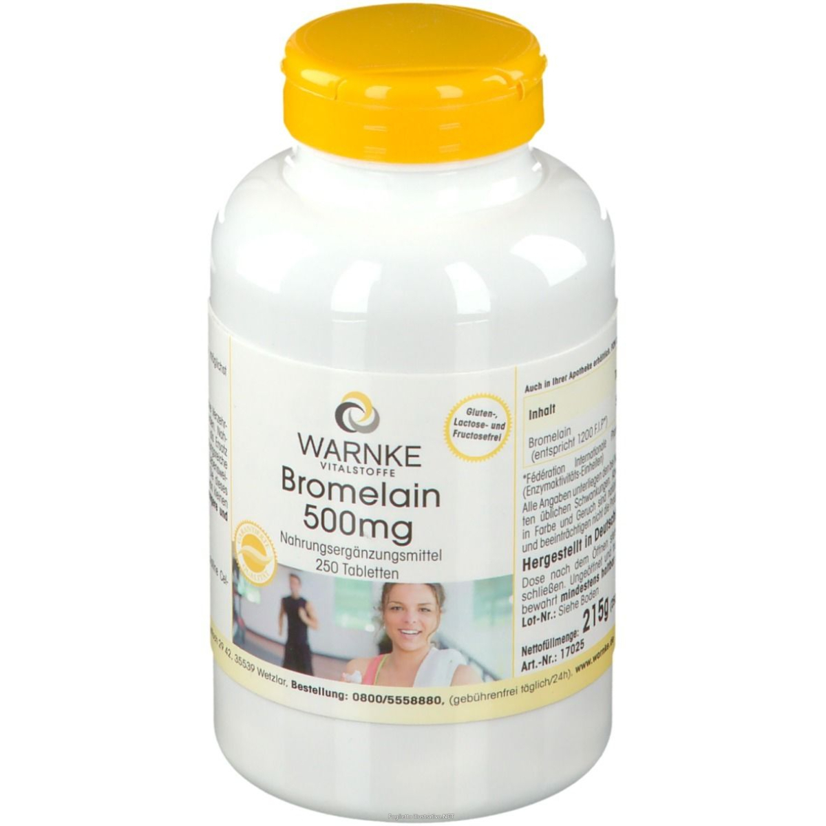 Trova Offerte di warnke vitalstoffe - bromelina 500 mg (1200 f.i.p.) 250 pz compresse e compra online