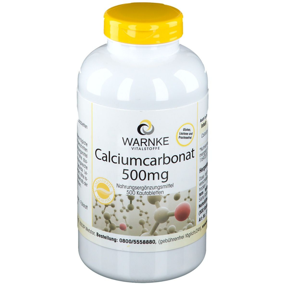 Trova Offerte di warnke vitalstoffe - carbonato di calcio 500 mg pz compresse masti e compra online