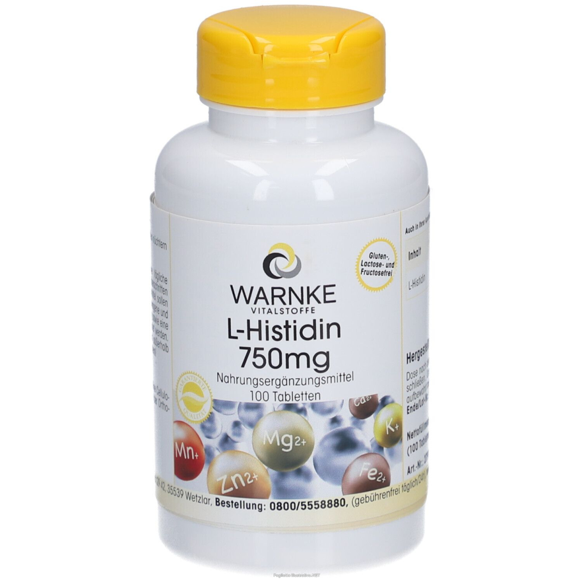 Trova Offerte di warnke vitalstoffe - l-istidina 750 mg 100 pz compresse e compra online