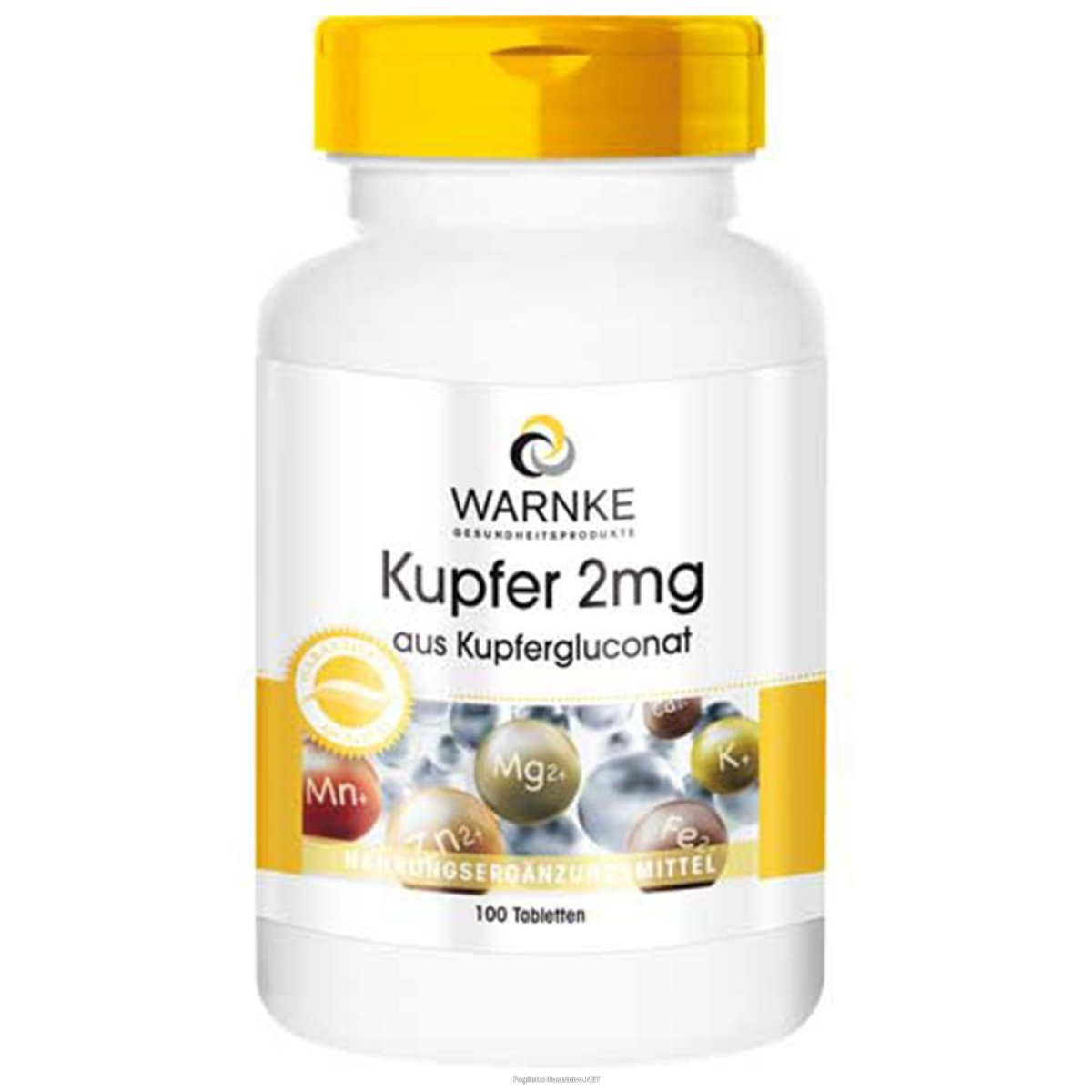 Trova Offerte di warnke vitalstoffe - rame 2 mg da gluconato di rame 100 pz compresse e compra online