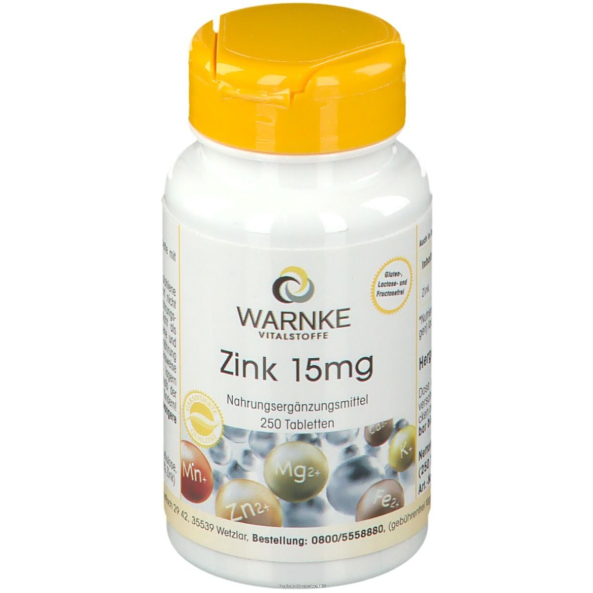 Trova Offerte di warnke vitalstoffe - zinco 15 mg 250 pz compresse e compra online