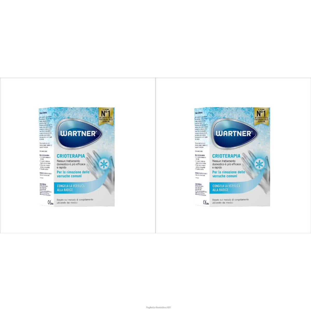 Trova Offerte di wartner® crioterapia set da 2 2x50 ml spray e compra online