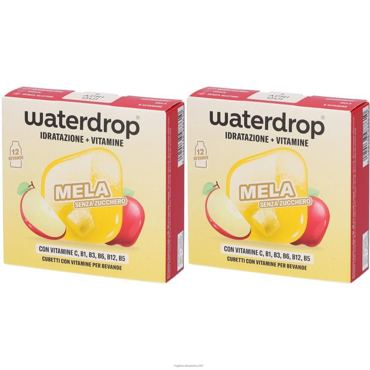 Trova Offerte di waterdrop microdrink mela in cubetti 2x25,2 g e compra online