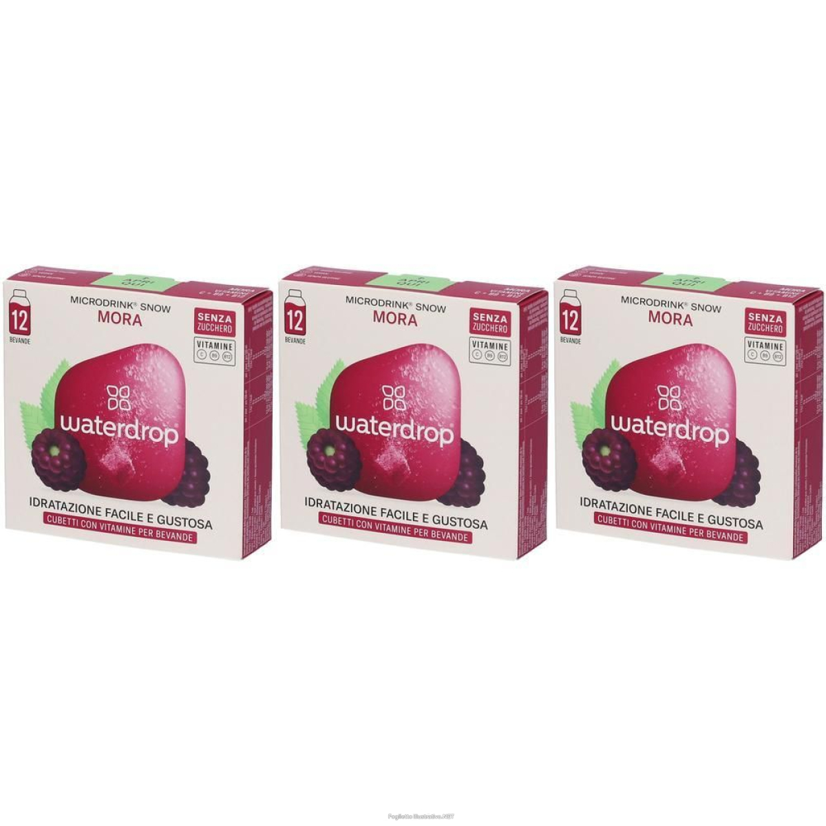 Trova Offerte di waterdrop microdrink mora 3x24 g e compra online
