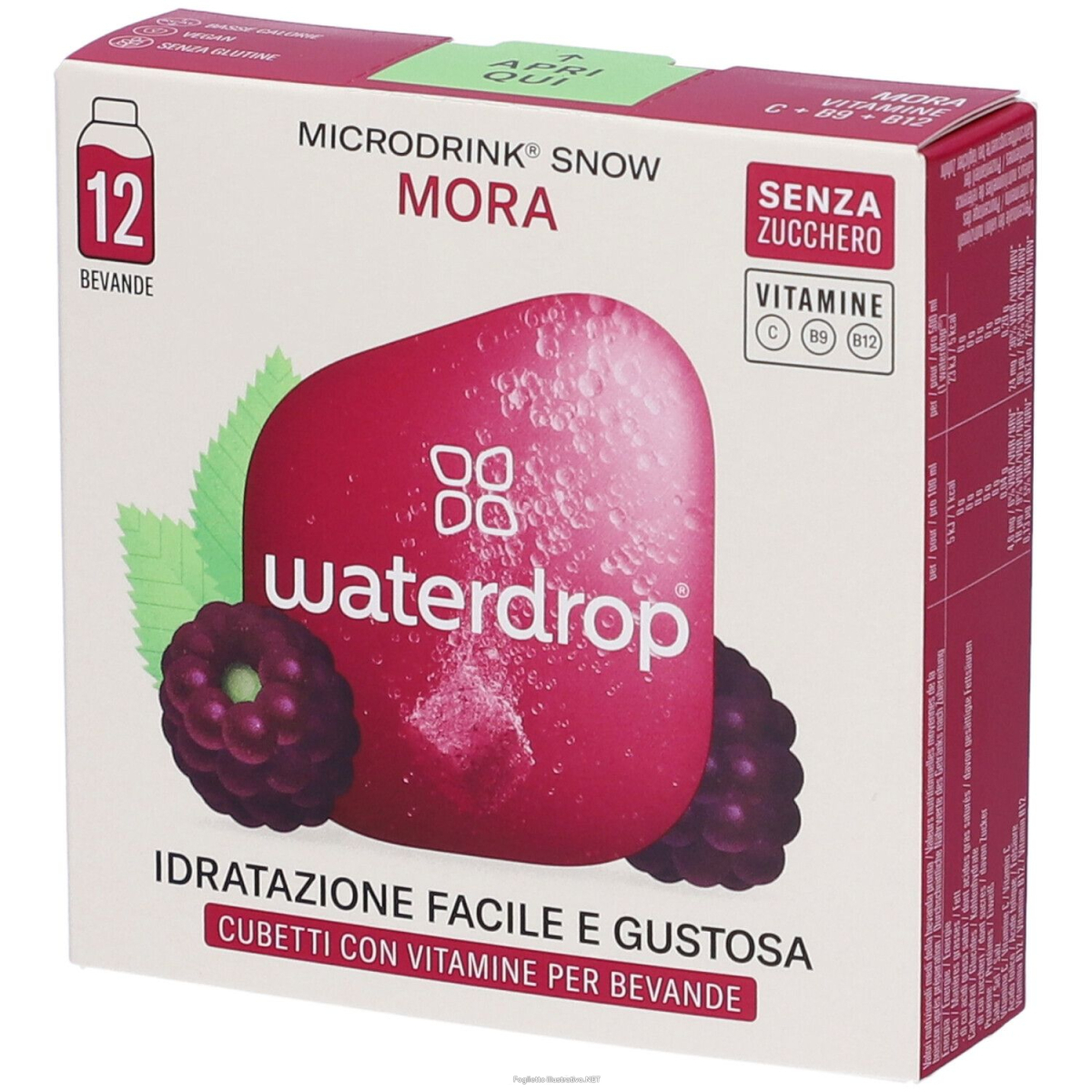 Trova Offerte di waterdrop microdrink mora gusto - mirtillo mela 24 g compresse e compra online