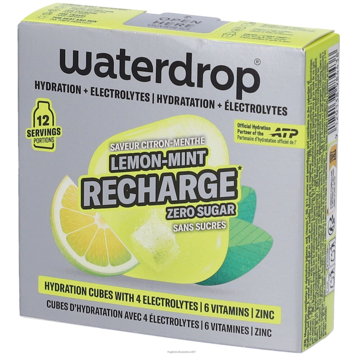 Trova Offerte di waterdrop microlyte limone menta integratore elettrolitico con vitamine e minerali 12 cubetti - waterdrop microdrink gmbh e compra online