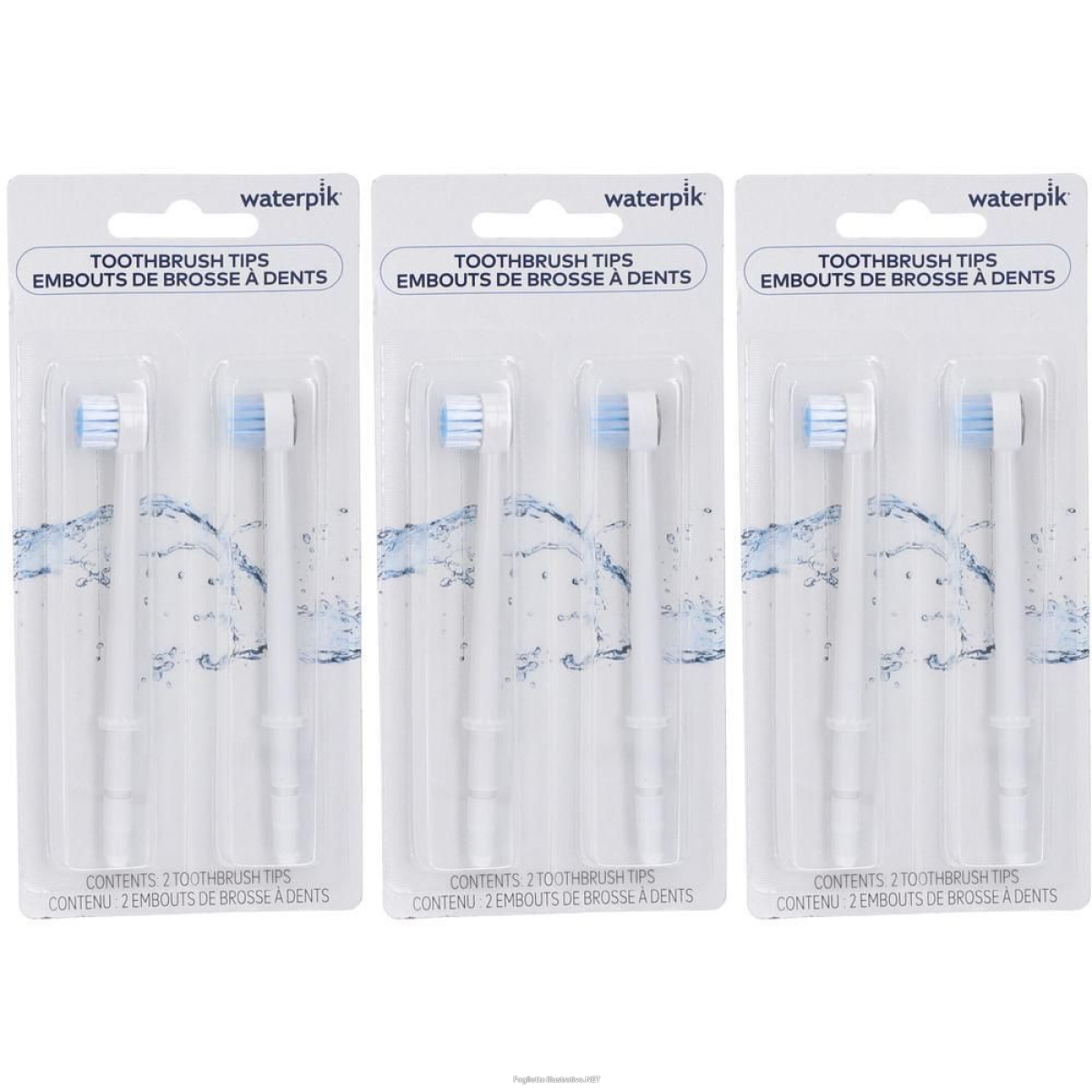 Trova Offerte di waterpik ugello brush wp-160/300/450/02 3x1 st e compra online