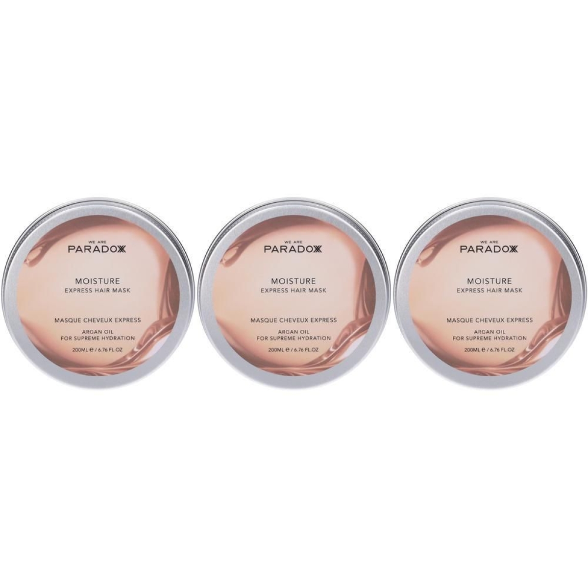 Trova Offerte di We are paradox moisture express hair mask maschera per capelli 3x200 m e compra online