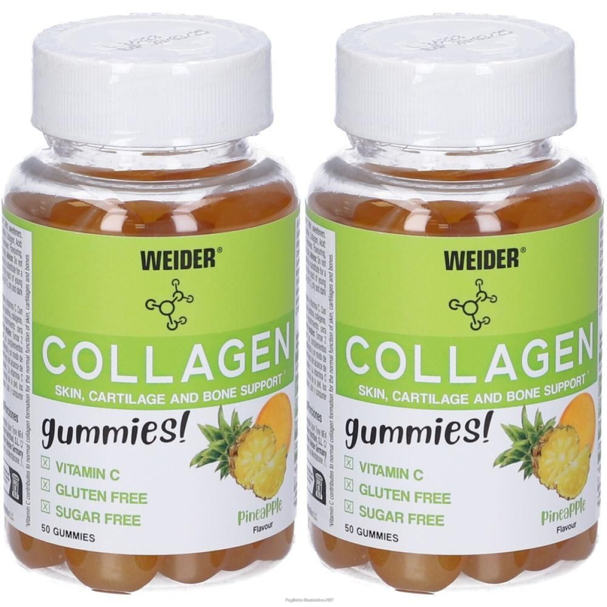 Trova Offerte di weider collagen gummies 2x200 g caramelle e compra online