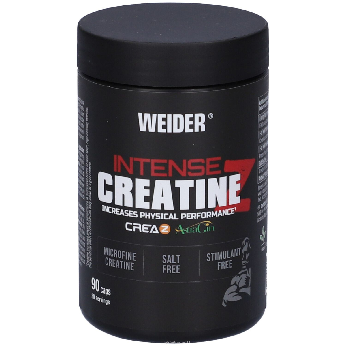 Trova Offerte di weider intense pure creatine creaz + astragin 105 g capsule e compra online