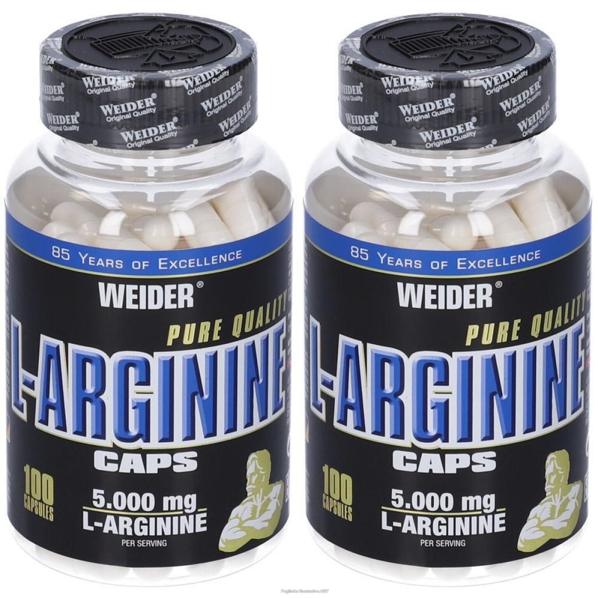 Trova Offerte di weider l-arginine 2x140 g capsule e compra online