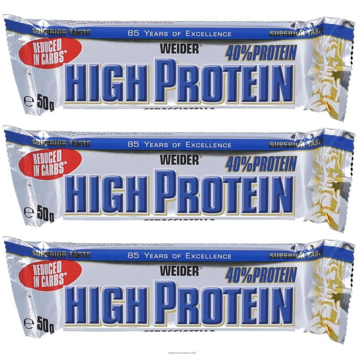 Trova Offerte di weider low carb stracciatella 3x50 g e compra online