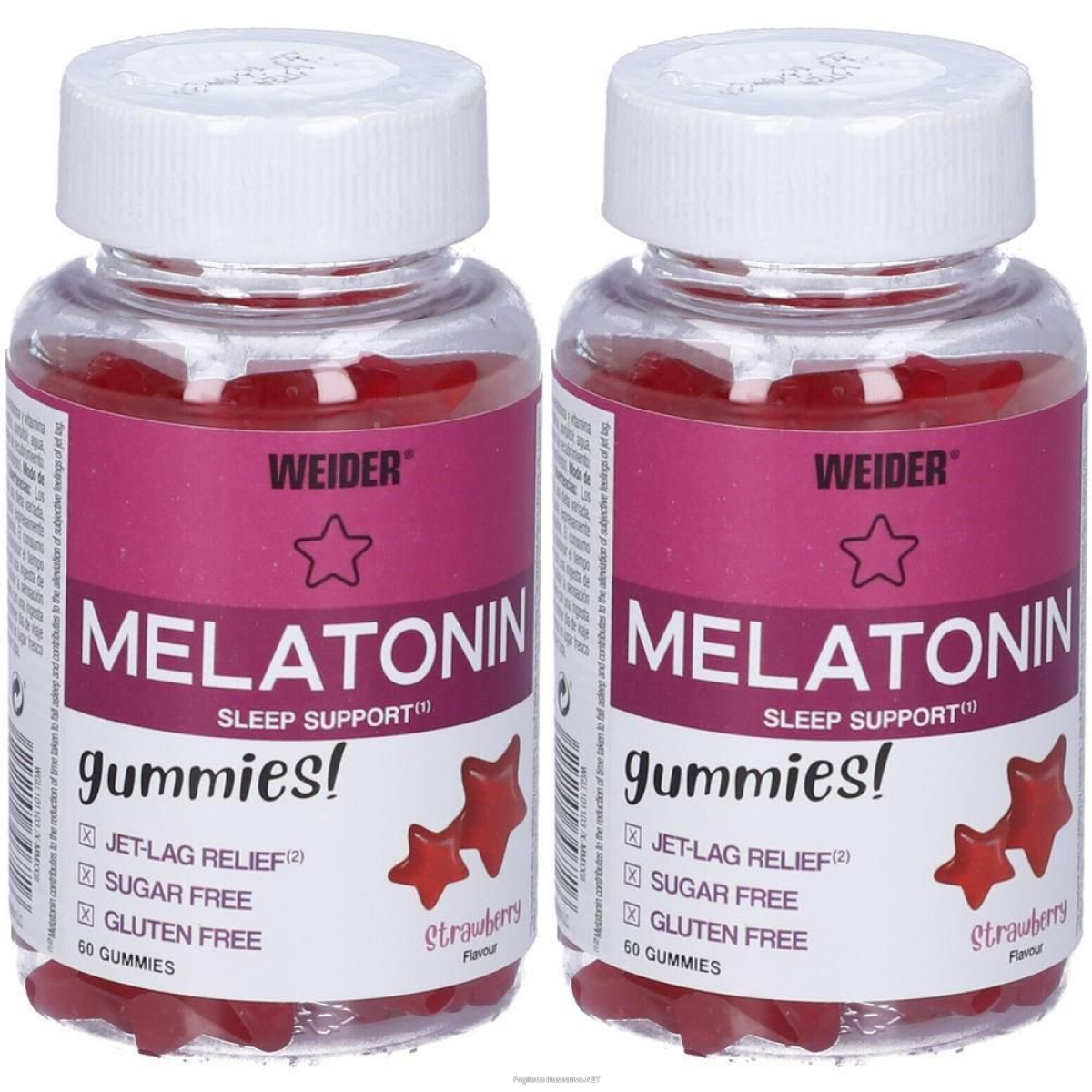 Trova Offerte di weider melatonin fragola 2x180 g caramelle e compra online