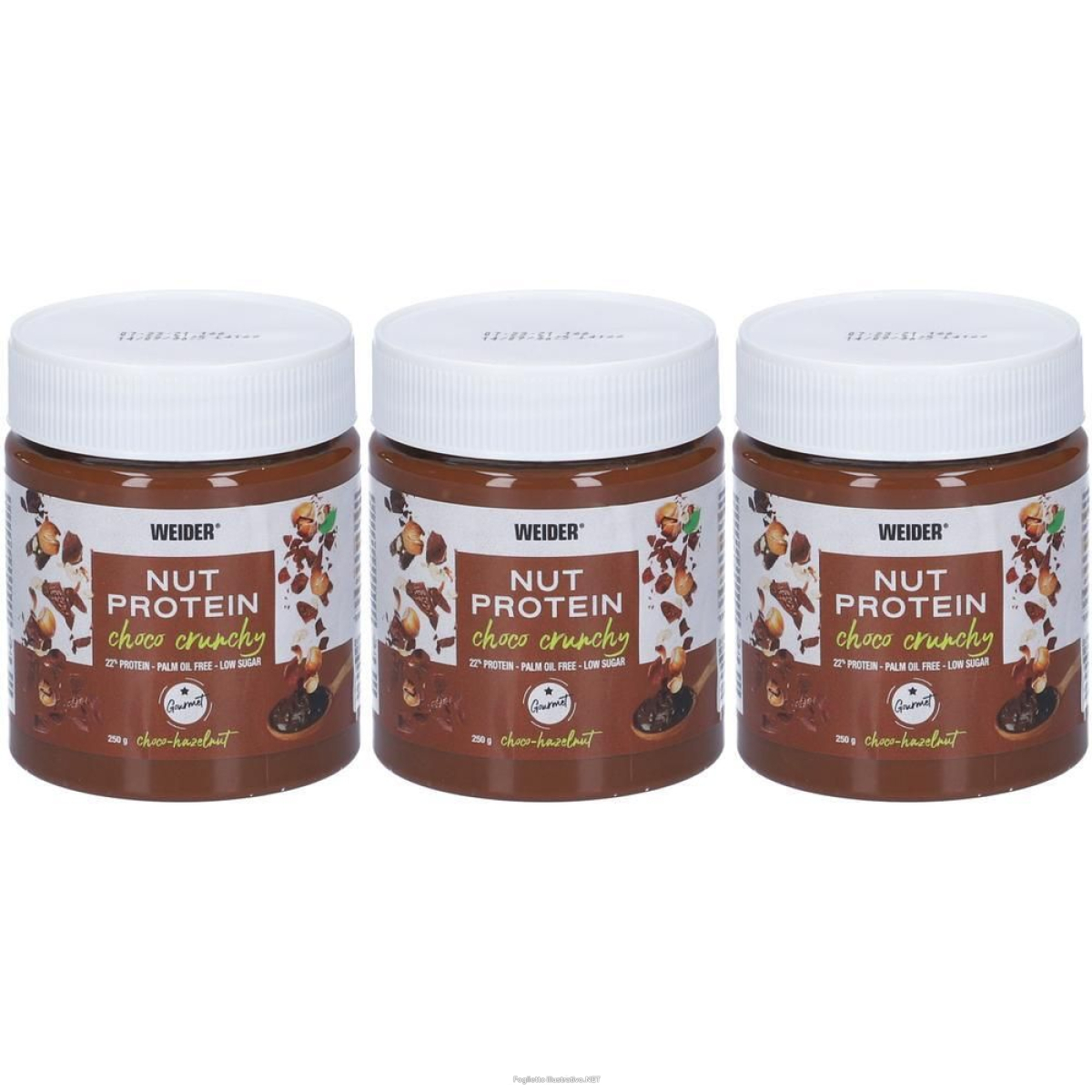 Trova Offerte di weider nut protein choco vegan crema 3x250 g e compra online