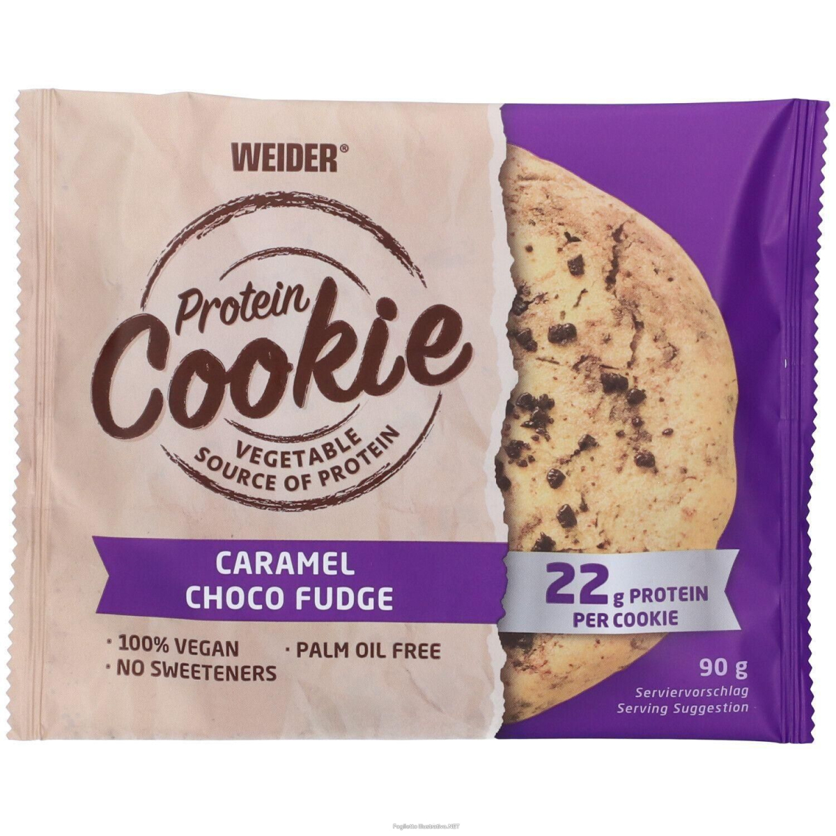 Trova Offerte di weider protein cookie choco fudge 6x90 g e compra online
