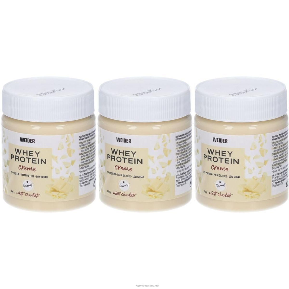 Trova Offerte di weider whey protein creme 3x250 g e compra online