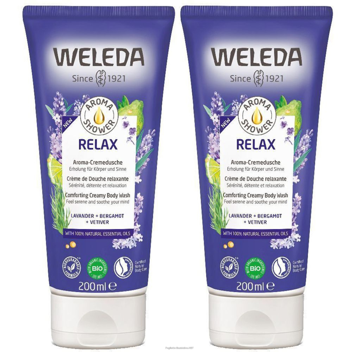 Trova Offerte di weleda aroma shower relax set da 2 2x200 ml gel doccia e compra online
