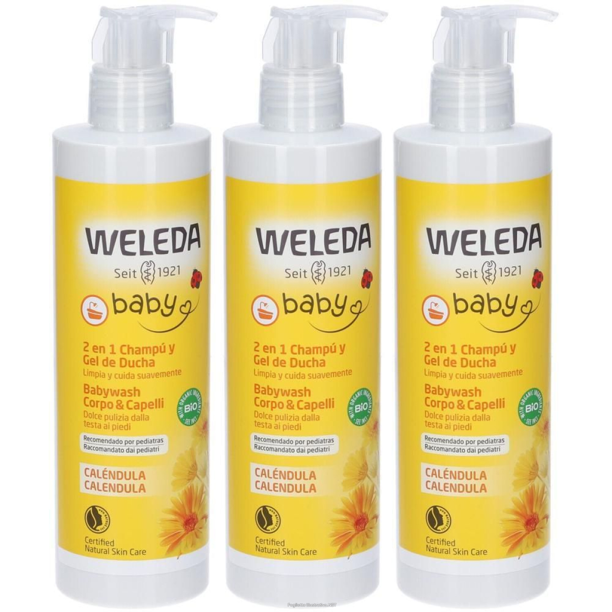 Trova Offerte di weleda baby 2in1 bagnodoccia 3x400 ml e compra online