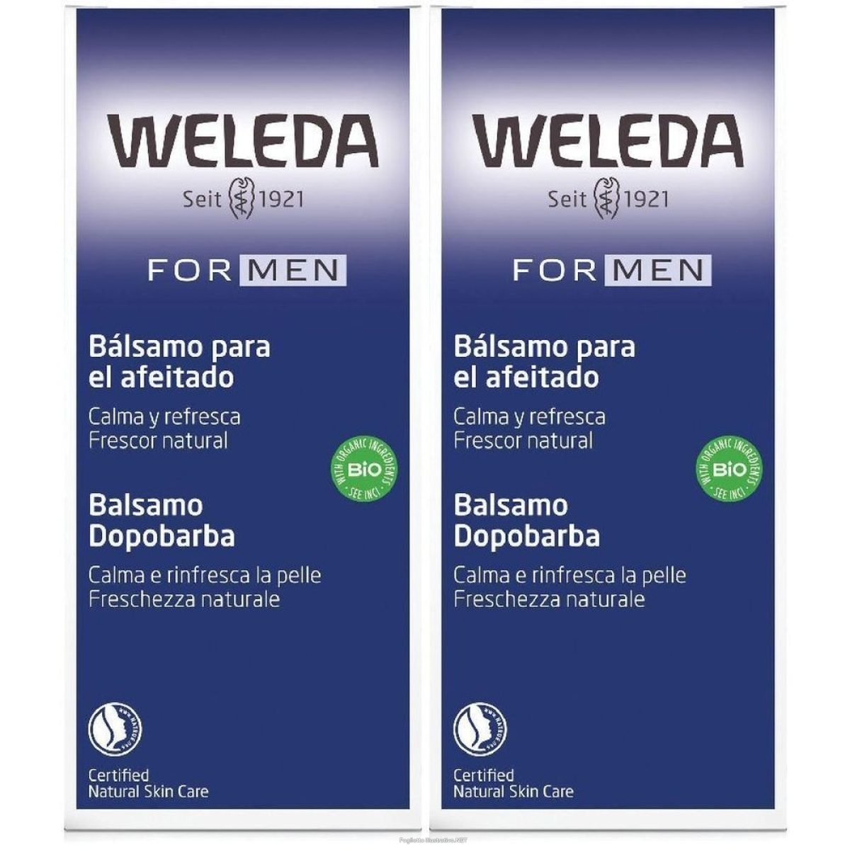 Trova Offerte di weleda balsamo dopobarba for men set da 2 2x100 ml e compra online