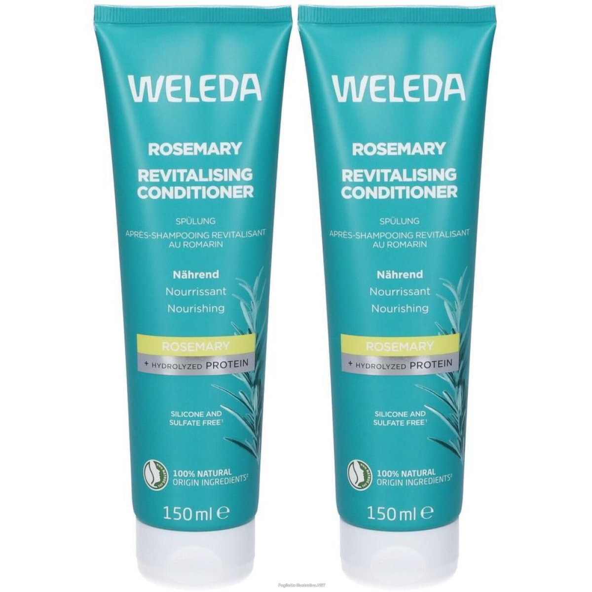 Trova Offerte di weleda balsamo rivitalizzante al rosmarino 2x150 ml e compra online