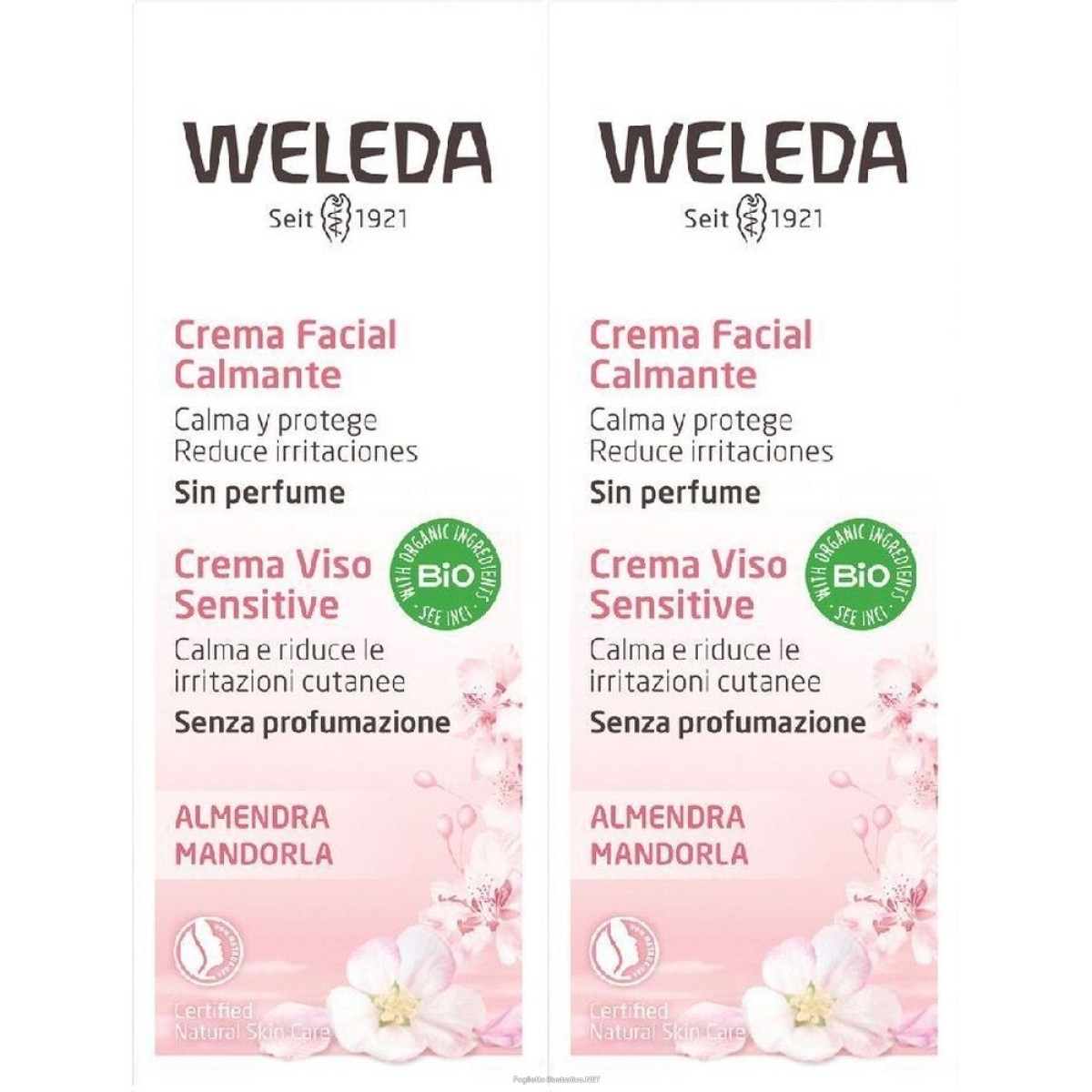 Trova Offerte di weleda crema viso lenitiva set da 2 2x30 ml e compra online