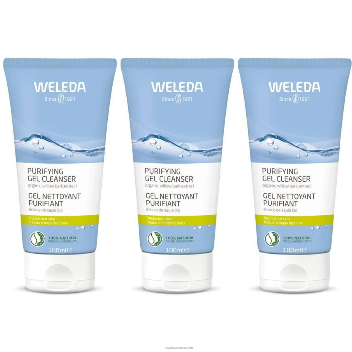 Trova Offerte di weleda gel detergente purificante 3x100 ml e compra online