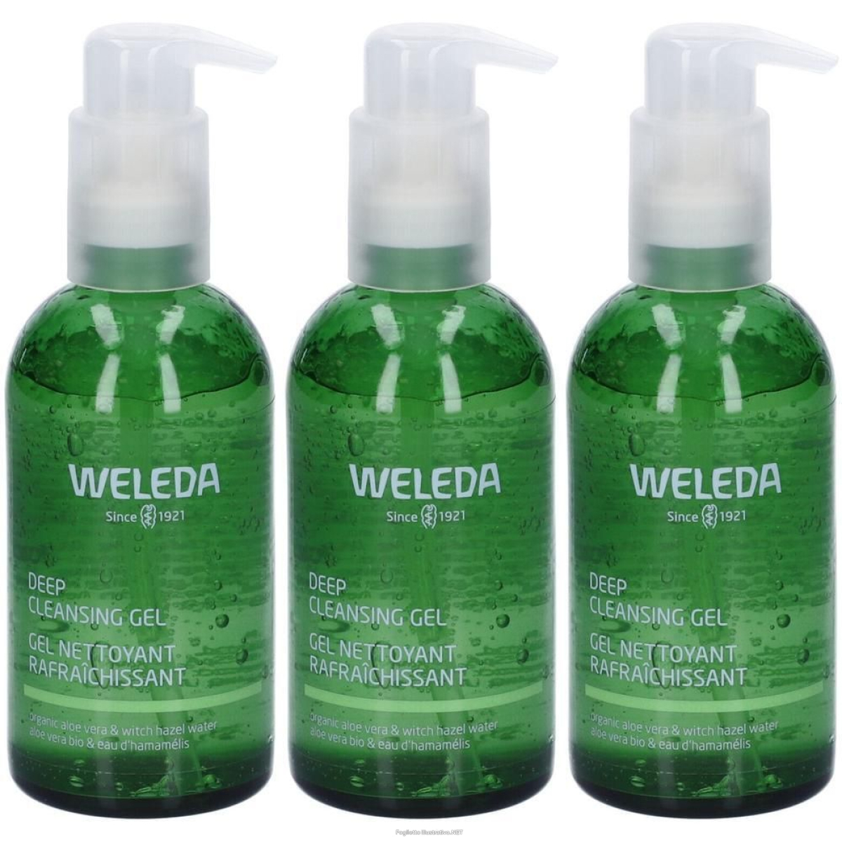 Trova Offerte di weleda gel detergente purificante 3x150 ml e compra online