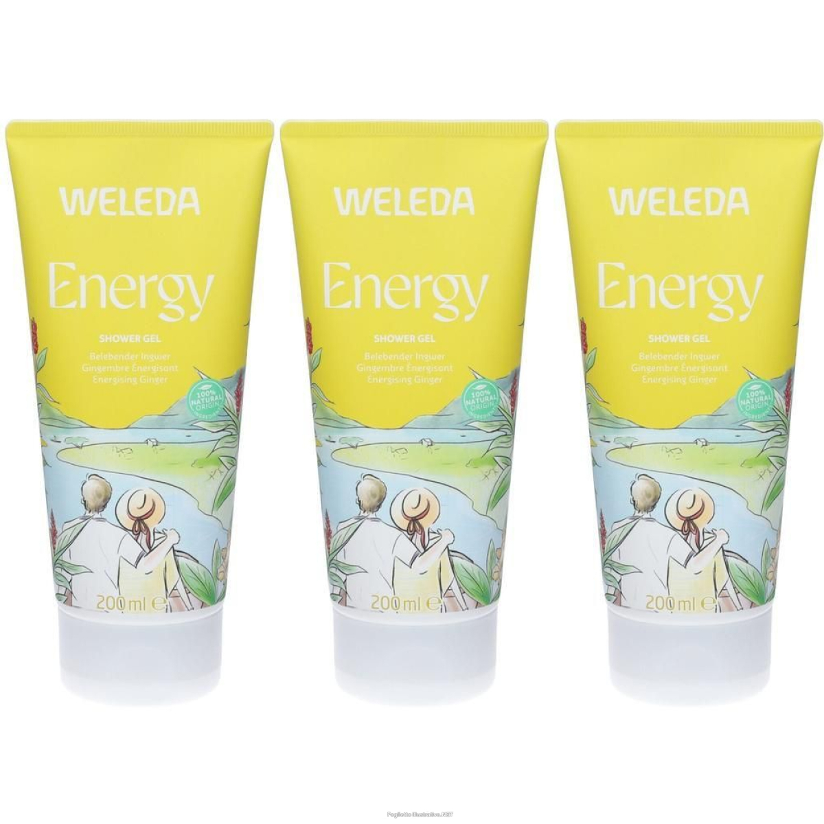 Trova Offerte di weleda gel doccia energy zenzero 3x200 ml e compra online