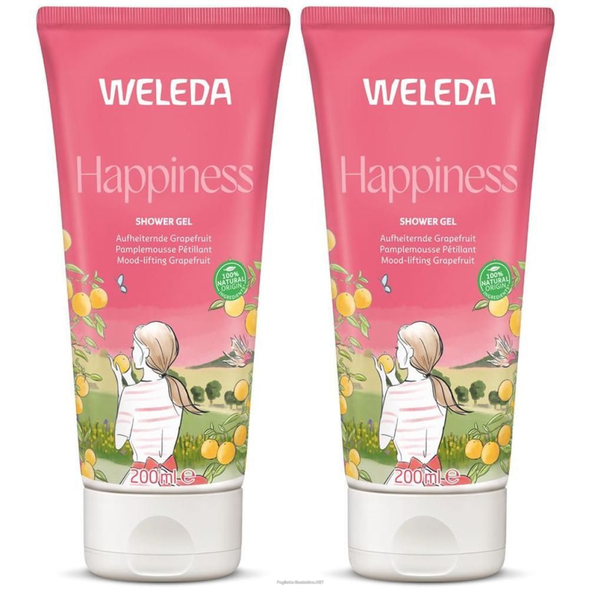 Trova Offerte di weleda gel doccia happiness pompelmo 2x200 ml e compra online