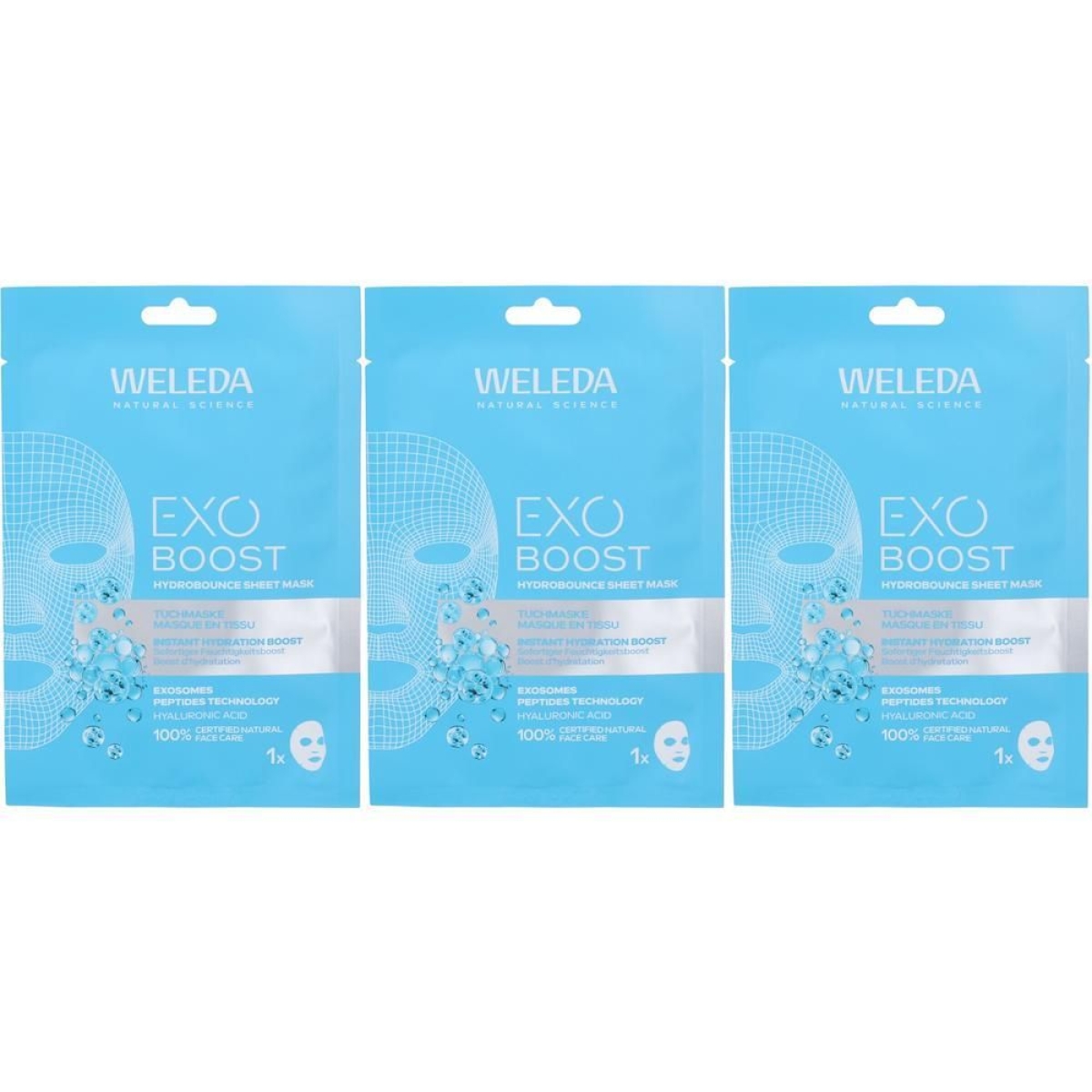 Trova Offerte di Weleda maschera viso idratante exo boost 3x20 ml e compra online