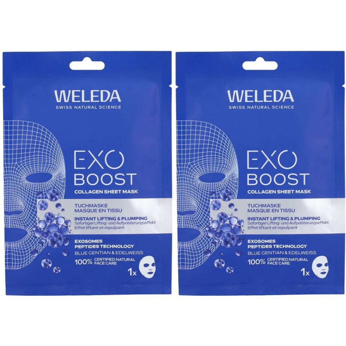 Trova Offerte di Weleda maschera viso levigante exo boost 2x20 ml e compra online