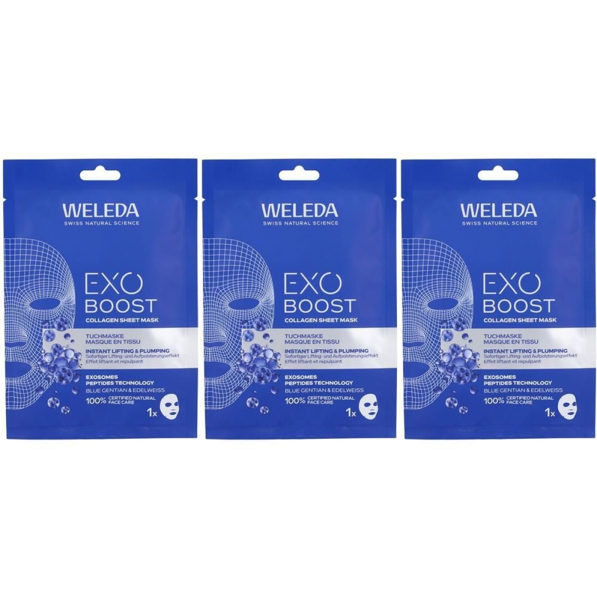 Trova Offerte di Weleda maschera viso levigante exo boost 3x20 ml e compra online