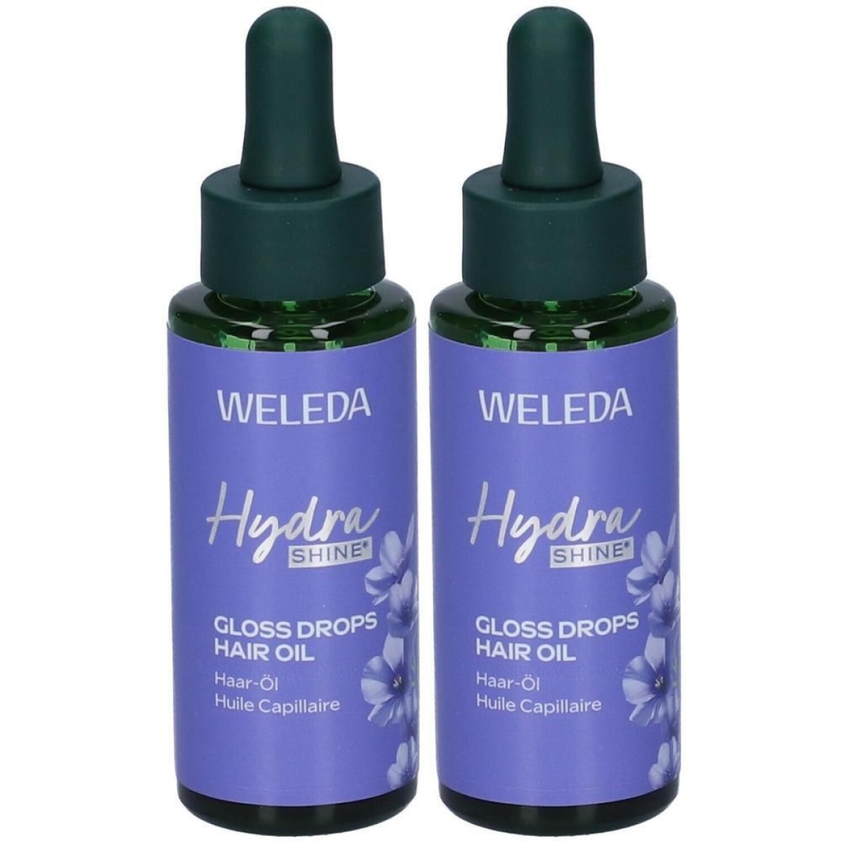 Trova Offerte di Weleda olio per capelli hydra shine gloss 2x30 ml e compra online