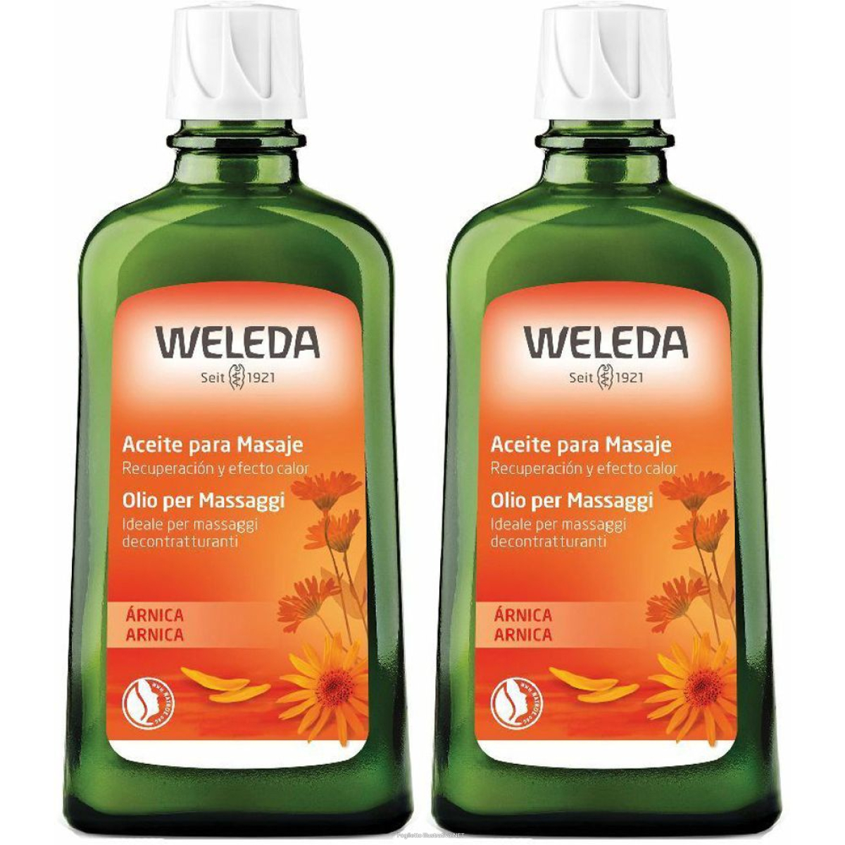 Trova Offerte di weleda olio per massaggi arnica set da 2 2x200 ml massaggio e compra online
