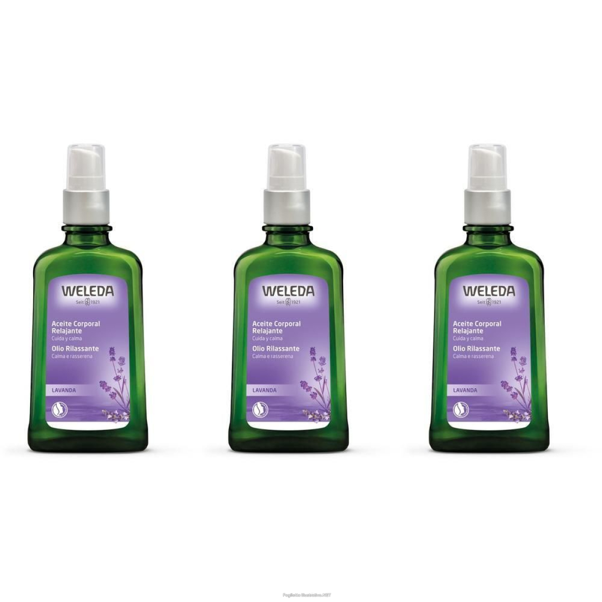 Trova Offerte di weleda olio rilassante lavanda 3x100 ml soluzione e compra online