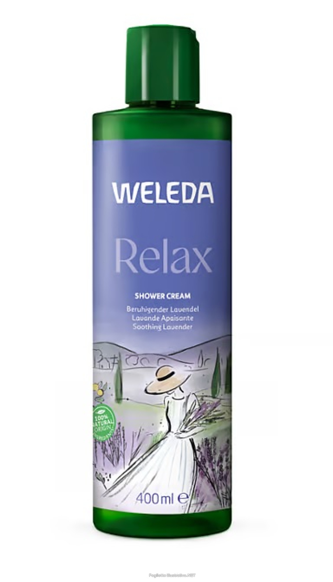 Trova Offerte di weleda relax lavanda crema doccia rilassante per una pelle morbida e profumata 400 ml e compra online